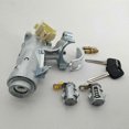 thumbnail image 3 of unique High qualityIgnition Lock Core Ignition Switch Steering Barrel Lock + Door Lock with 2 Keys Set for 1997-2005, 3 of 5
