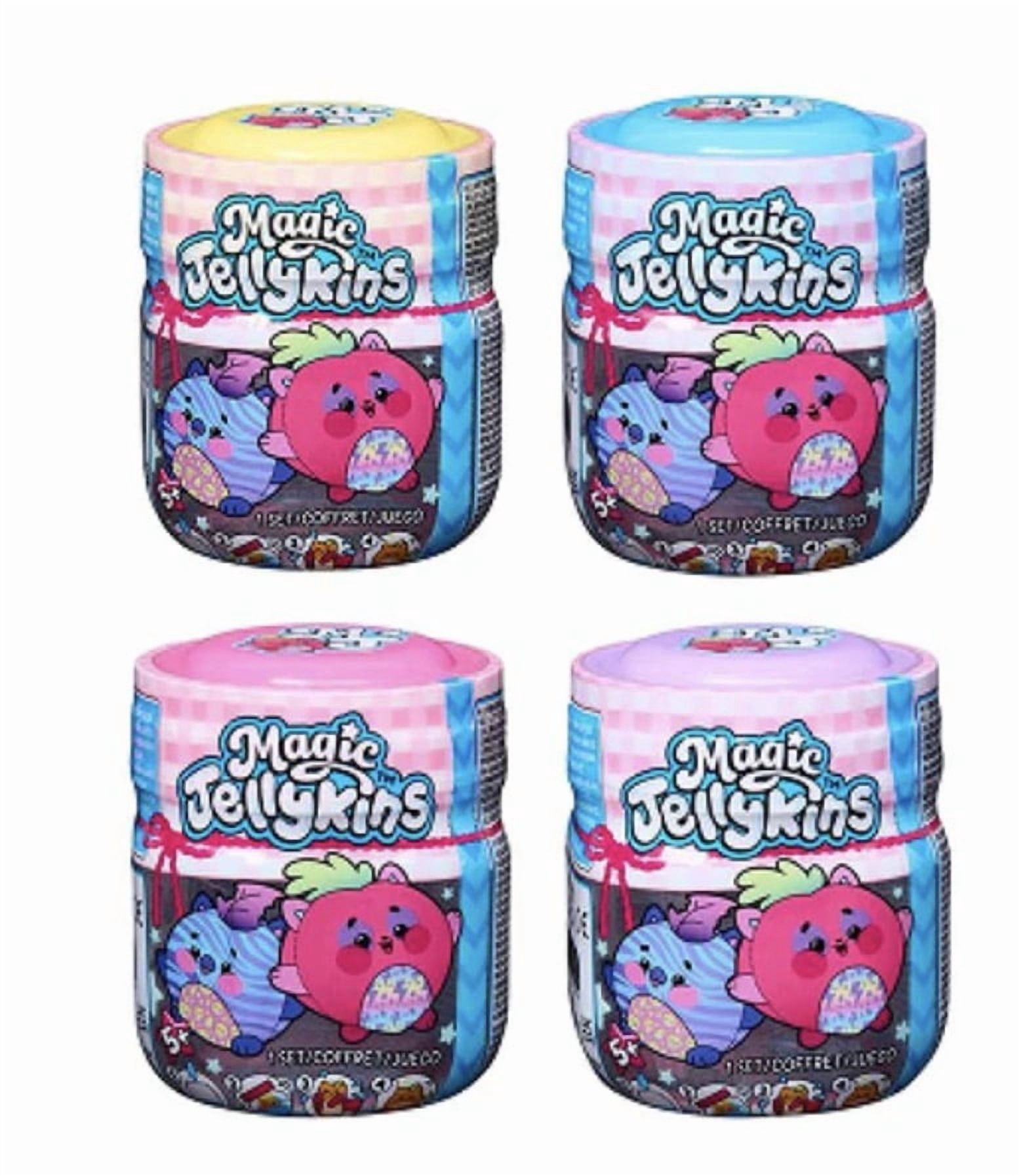 Magic Jellykins Plush Jar Mystery Jar (One Random Color Selected)