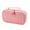 Pink, variant on Wovilon Pencil Case Multifunctional Solid Color Portable Large-Capacity Pencil Case