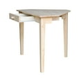 HomeStock Corner Computer Desk with Solid Parawood Construction and ...