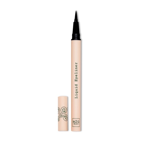 M2U NYC Delineador de ojos líquido resistente al agua Delineador de larga duración a prueba de manchas Delineador de ojos altamente pigmentado Delineador de ojos vegano y libre de crueldad Delineador