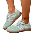 thumbnail image 6 of Willtoo Women's Retro Fashion Sneakers Comfortable Casual Anti Slip Platform Low-Top Sneakers Lace Up Memory Foam Tennis Walking Shoes, 6 of 6