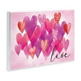 thumbnail image 4 of Stupell Industries Love with Layered Hearts Text & Numbers Painting Unframed Art Print Wall Art, 15 x 10, 4 of 8