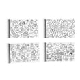 thumbnail image 3 of Rollo de Papel para Colorear de 4 Piezas con Línea Colorable para El Hogar de Cumpleaños perfecl Rollo de papel para colorear, 3 of 3