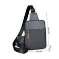 thumbnail image 3 of Crossbody Chest Bag with Adjustable Strap and Multiple Pockets for Daily Use and Outdoor Adventures, 3 of 6