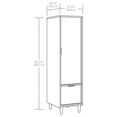 thumbnail image 2 of Pemberly Row Armoire de Rangement en Bois Manufacturé en Érable Naturel, 2 of 13