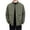 Army Green, variant on Admvng Jackets for Men Casual Stand Collar Zip Up Cargo Jacket Thickened Winter Coat Pockets for Daily Outdoor Wear Fleece Jacket L-5XL