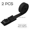 thumbnail image 2 of CHUANK 2 Pcs Sangles Robustes pour Canot Kayak Support de Toit Cargo Planche de Surf, 2 of 5