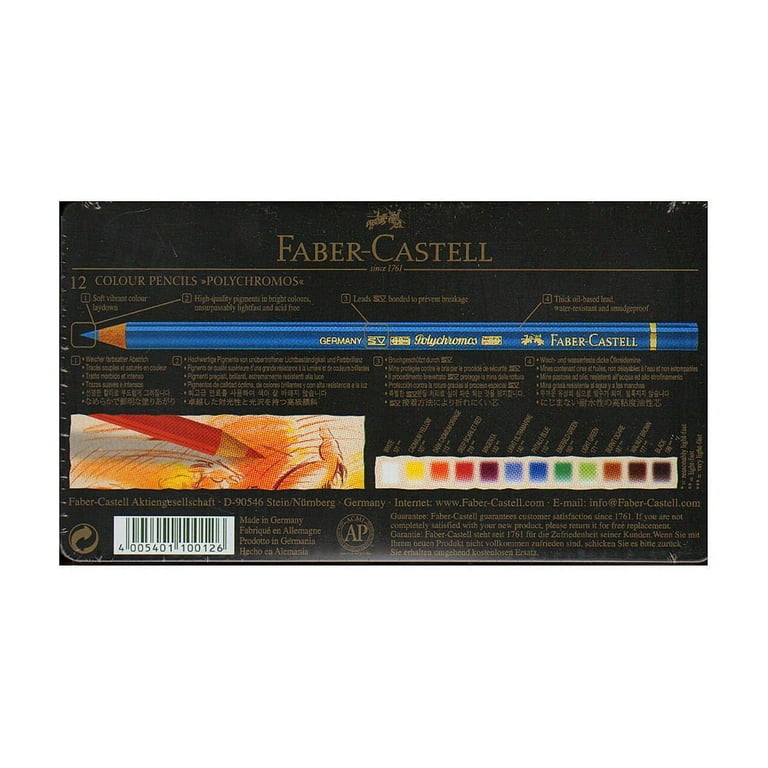 Faber-Castell Polychromos Pencil Set - Assorted Colors, 120 Set
