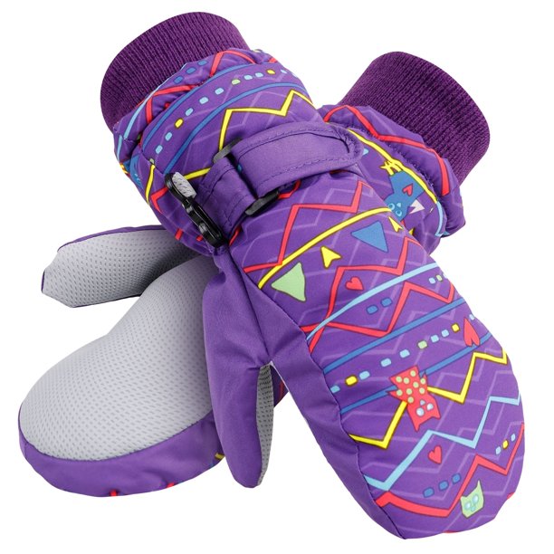 Overstock Kids Thinsulate Lining Waterproof Snow Winter Mittens