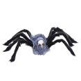 thumbnail image 1 of Halloween Decorations Ghost head Spider Giant Horror Skull Spiders 75cm Halloween Hairy Spiders Scary Fake Props Lawn, 1 of 4