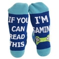 thumbnail image 2 of #followme Funny Socks for Men - Men’s Novelty Gift Socks with Sayings (If You Can Read This - Gaming), 2 of 2