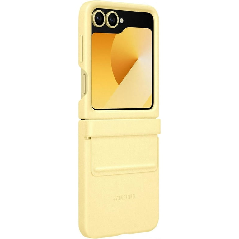 Samsung Galaxy Z Flip 6 Kindsuit Case Yellow - EF Samsung Galaxy Z Flip 6 Kindsuit Case Yellow - EF