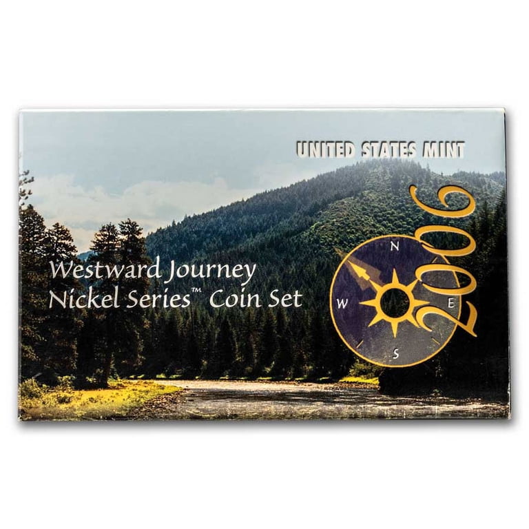 2006 3-Pc Westward Journey Nickel Set BU & Proof - Walmart.com