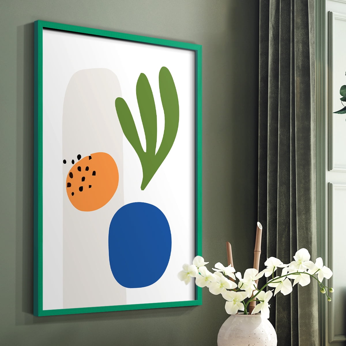 Matisse CCXCV in Solid Wood 8 x 10 Framed Print