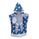 thumbnail image 1 of Toystoory Toalla de baño para bebé, toalla de playa con capucha para niño pequeño, toallas de baño sin mangas con dibujos animados lindos Deportes acuáticos dos, 1 of 6