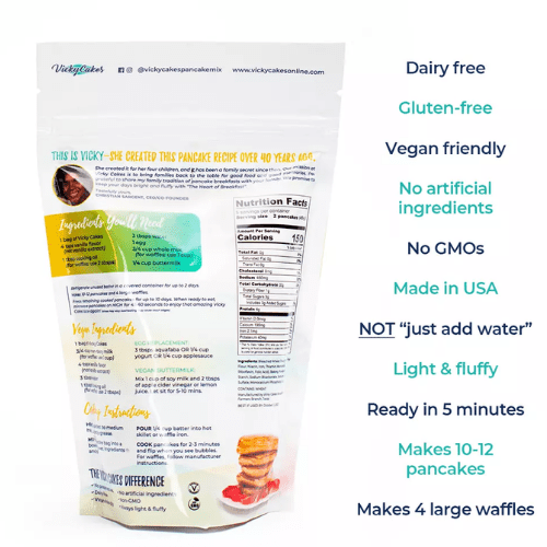 Vicky Cakes Pancake & Waffle Mix 3-Pack