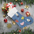 thumbnail image 4 of Coolnut Strawberry Christmas Stocking Personalized Large Candy Stocking, Xmas Stockings Decoration Hanging Gift for Family Holiday Party Ornaments Decor Fireplace, 4 of 7