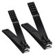 thumbnail image 4 of Nail Clipper Set, Sharp Stainless Steel Nail & Toenail Clippers, Black Nail Clipper, Large 2-Piece Set, 4 of 5