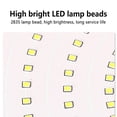 thumbnail image 1 of Solar Powered Ceiling Lamp Remote Control Rechargeable Battery Powered Sealed Bedroom Balcony Light-operated Dustproof Light 240M 100W, 1 of 9