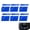 Blue, variant on 6Pcs Reflective Wheel Rim Stripe Decals, Universal Wheel Rim Reflective Stickers Fit for 18 Inch to 21 Inch Wheels Car Modification Decor