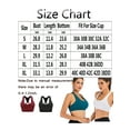 thumbnail image 3 of FUTATA Women's Longline Sports Bras Padded Wireless Push Up Bra Criss Cross Back Running Yoga Bras Medium Impact Workout Bras Tank Top,S-2XL, 3 of 7