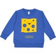 thumbnail image 2 of Inktastic Cute Kawaii Cheese Toddler Sweatshirt, 2 of 4