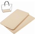 thumbnail image 1 of 2 bases moldeadoras para bolsos de 28 x 15 cm (11 x 6 pulgadas), color beige. Moldeadoras de fieltro para bolsos. Insertos rectangulares para bolsos. Estabilizadores y soportes para la base del bolso., 1 of 7