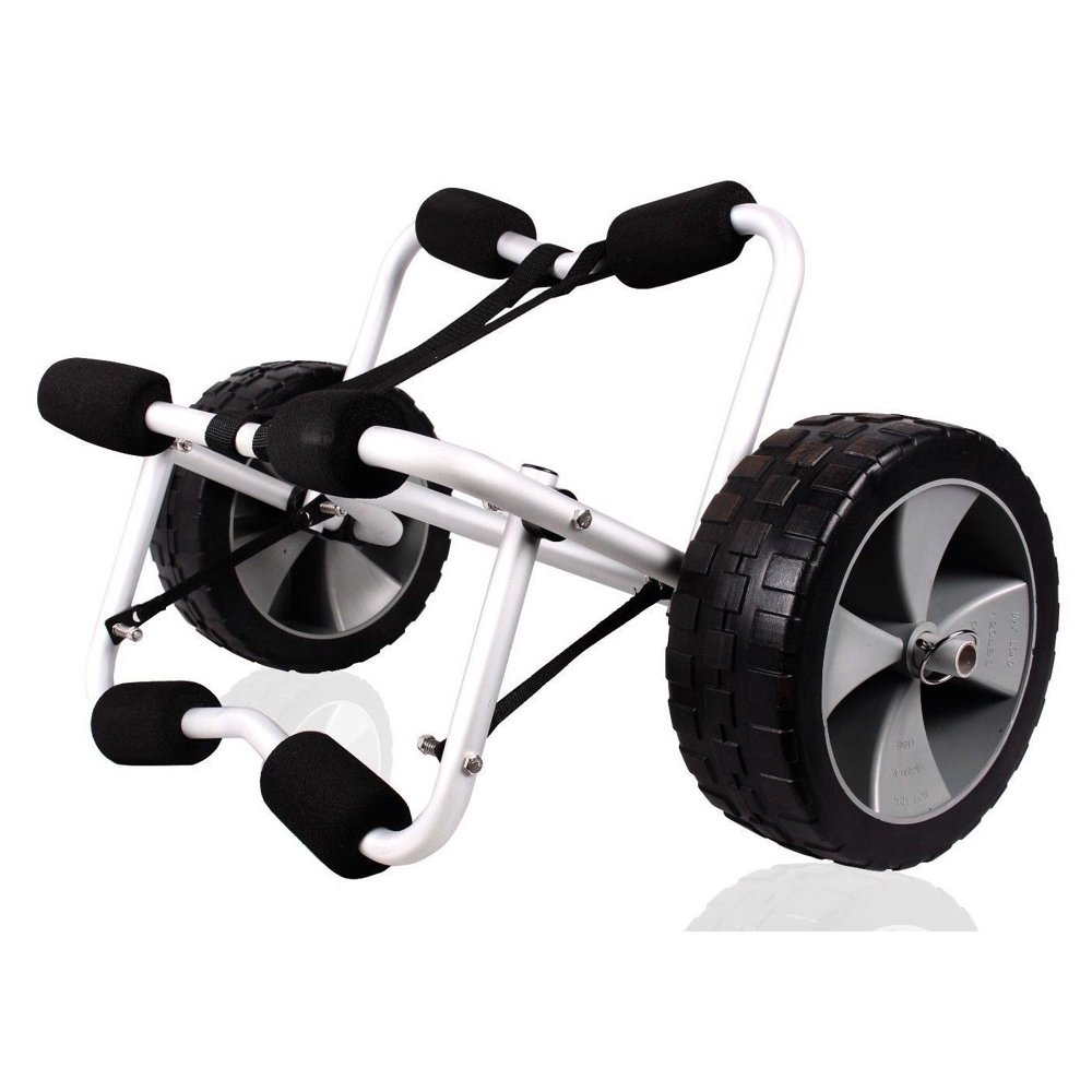 TMS Deluxe Boat Kayak Canoe Carrier Dolly Trailer Tote Trolley Transport Cart Wheel Walmart