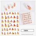thumbnail image 3 of Nail Flame Polish Glue Sticker Decoration Small Pattern, 3 of 5