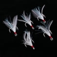 thumbnail image 4 of 5pcs anzuelos de pesca señuelos de lentejuelas de pesca con anzuelo de plumas pesca gruesa 2, 4 of 8