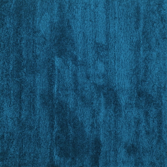 Ahgly Company Machine Washable Indoor Square Abstract Light Blue Contemporary Area Rugs, 3' Square