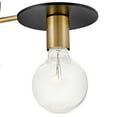 thumbnail image 3 of 83203LCB Lark Bobbie - 3 Light Semi-Flush Mount In Mid-Century Modern Style-4.5 Inches Tall and 20 Inches Wide, 3 of 17