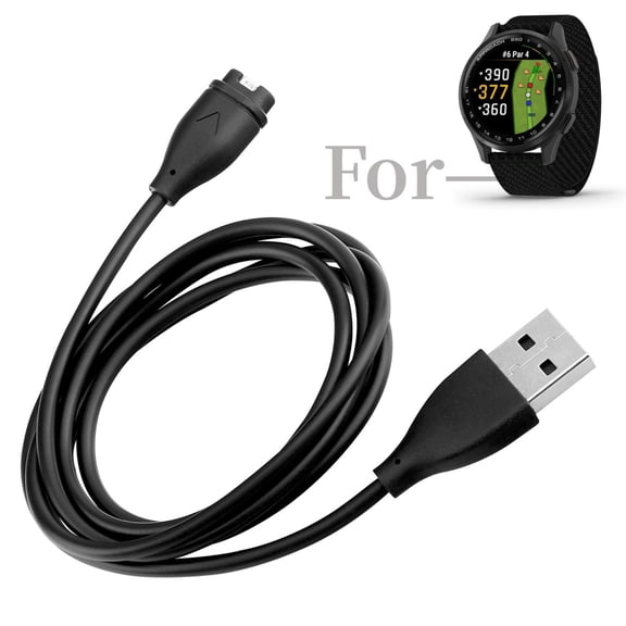 K-MAINS Charging Cable Compatible With Garmin Approach S50 S70 S62 Golf GPS Smart Watch