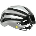 thumbnail image 2 of MET Trenta 3K Carbon MIPS Helmet In-Mold EPS Matte White/Silver Metallic, Medium, 2 of 2