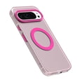 thumbnail image 6 of Magnetic Case for Google Pixel 9 / 9 Pro, Compatible with MagSafe, Military Grade Drop Protection, Slim Matte Translucent Hard PC Back with Soft TPU Bumper Anti-Scratch Phone Cover,Rose, 6 of 7
