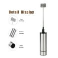 thumbnail image 3 of Stainless Steel Coffee Stirrer Mixer Blender Electric Egg Beater Milk Frother Home Kitchen Utensils, Coffee Mixer, Coffee Stirrer, 3 of 7