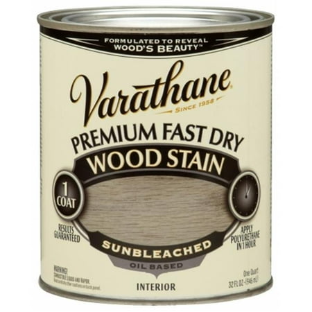 Varathane Wood - Varathane 262011 1 Quart Sunbleached Fast Dry Wood Stain