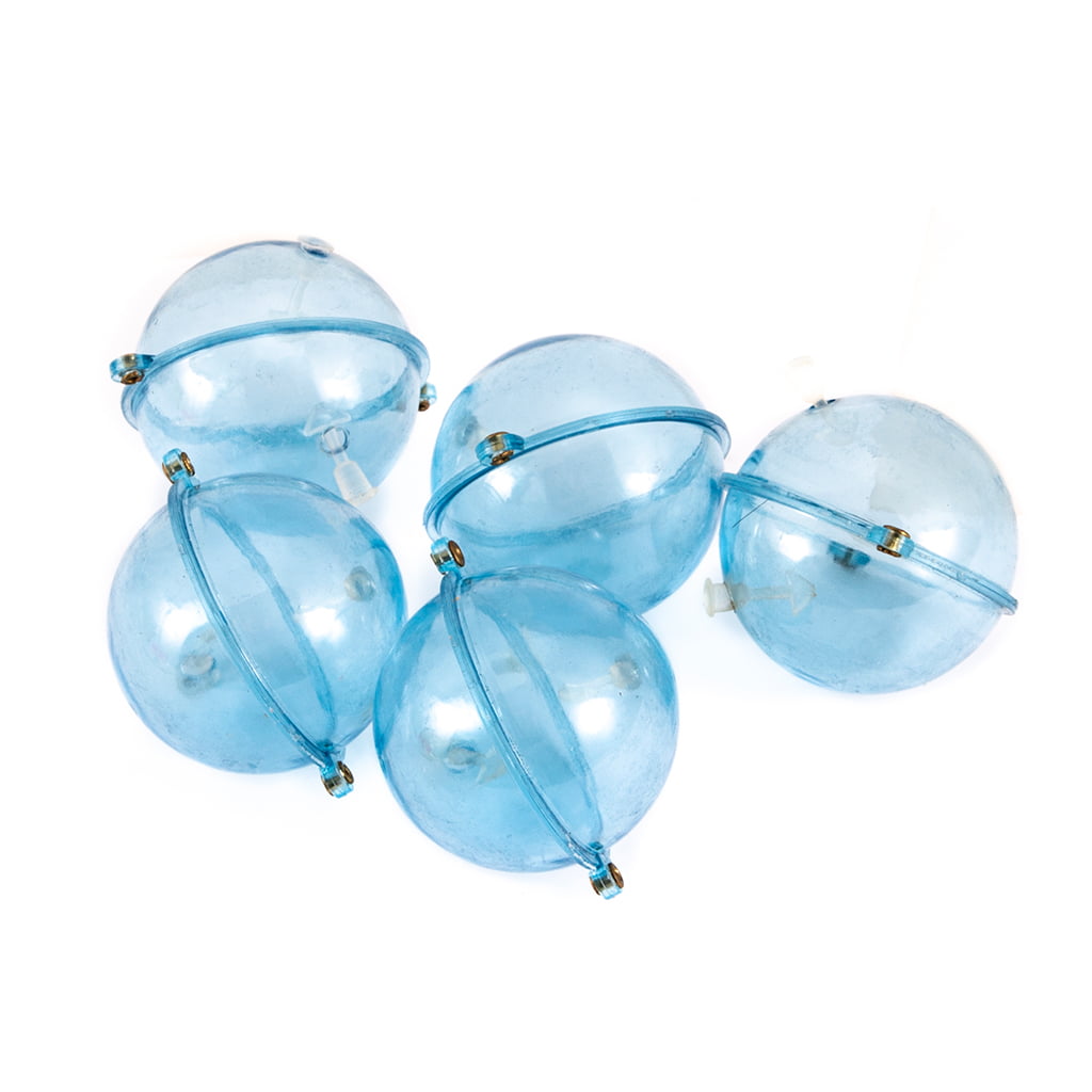 5 Pcs Fishing Float ABS Plastic Balls Water Ball Bubble Tackle Sea 25/32/40/47mm 