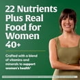 thumbnail image 4 of MegaFood Women's 40+ One Daily Multivitamin para mujeres con vitamina B12, vitamina B6, vitamina C, vitamina D, zinc y hierro - Además de alimentos reales - Apoyo inmunológico - Salud ósea - Sin OGM -, 4 of 5