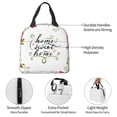 thumbnail image 4 of Honeii Home Sweet Home Floral Print Lunch Bag Women, Lunch Box Lunch Bag for Women Adult Men, Small Leakproof Cute Lunch Tote Large Capacity Reusable, 4 of 8