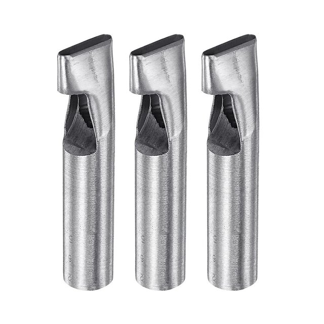 Perforadora ovalada shaofei 3 piezas 5 x 26 mm cortadora hueca de cuero