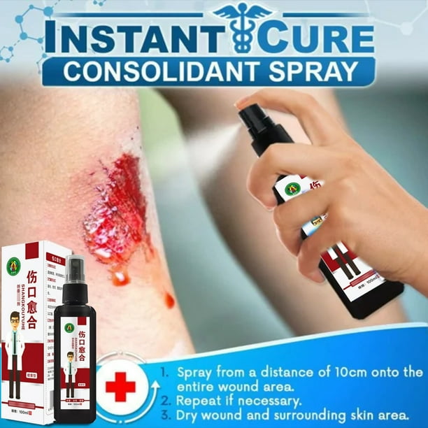 GoFJ 100ml Wound Healing Spray Quick Absorb Release Itchy Natural