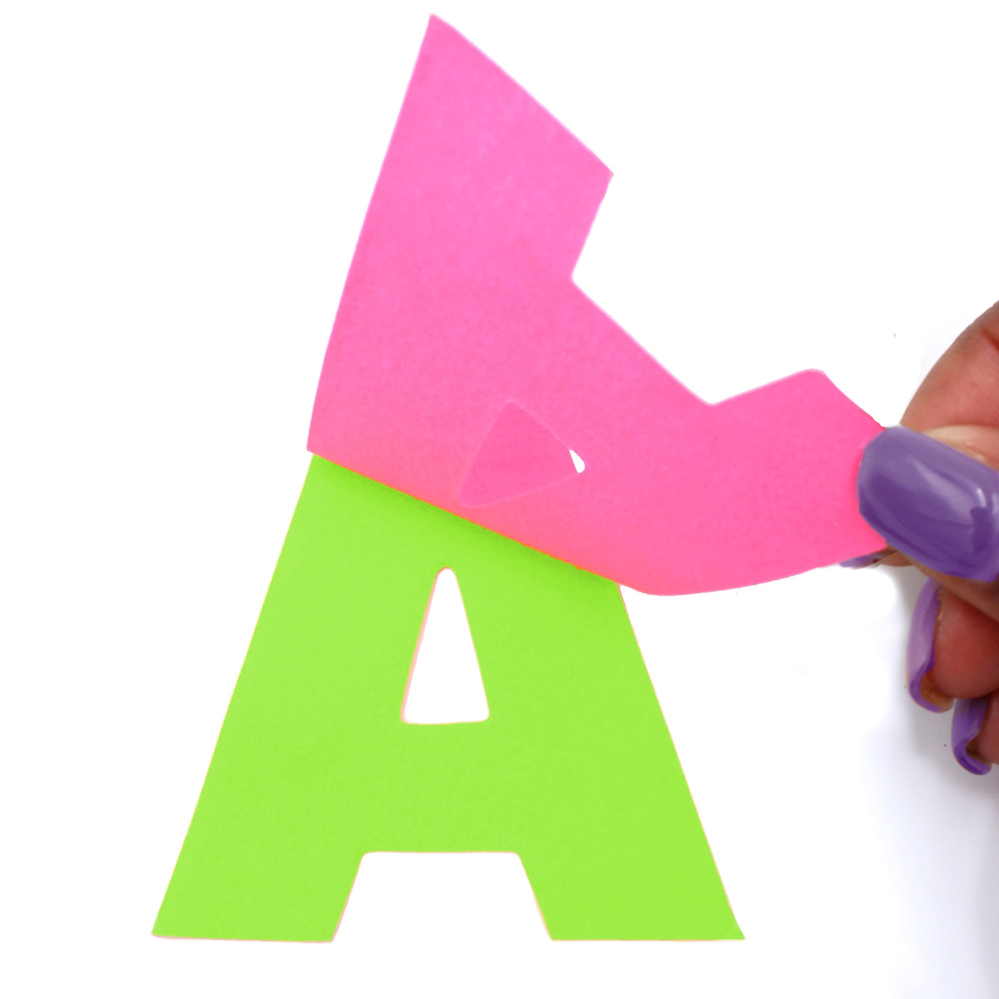(4 pack) ArtSkills 2.5" Neon Paper Letters & Numbers, 335-Piece Set for Posters, Crafts & School Projects