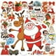 thumbnail image 3 of Billuyoard 100X Adhesivo de Navidad Mano de obra Tamaño compacto Decoraciones para el hogar Decoración de pared Calcomanía de Navidad de larga Kits de decoración para fiestas, 3 of 6