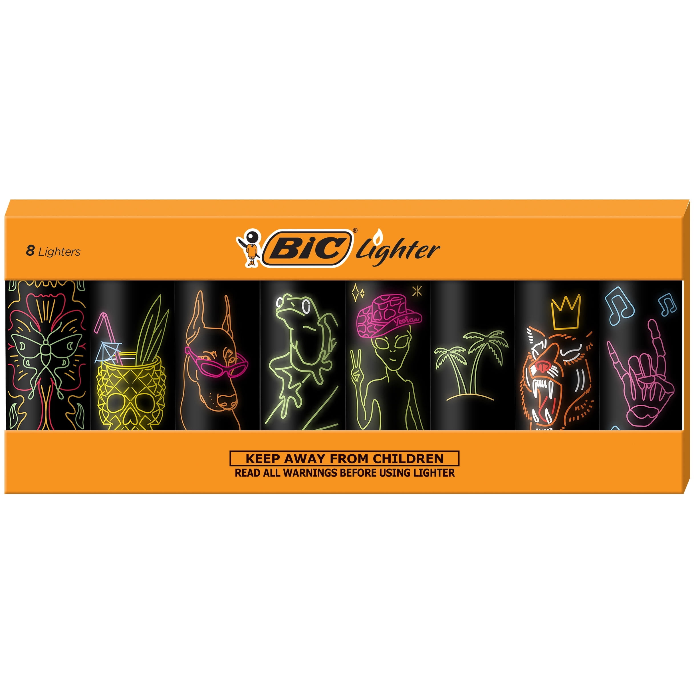 BIC Full Size Limited Edition Disposable Lighters, 10 Pack