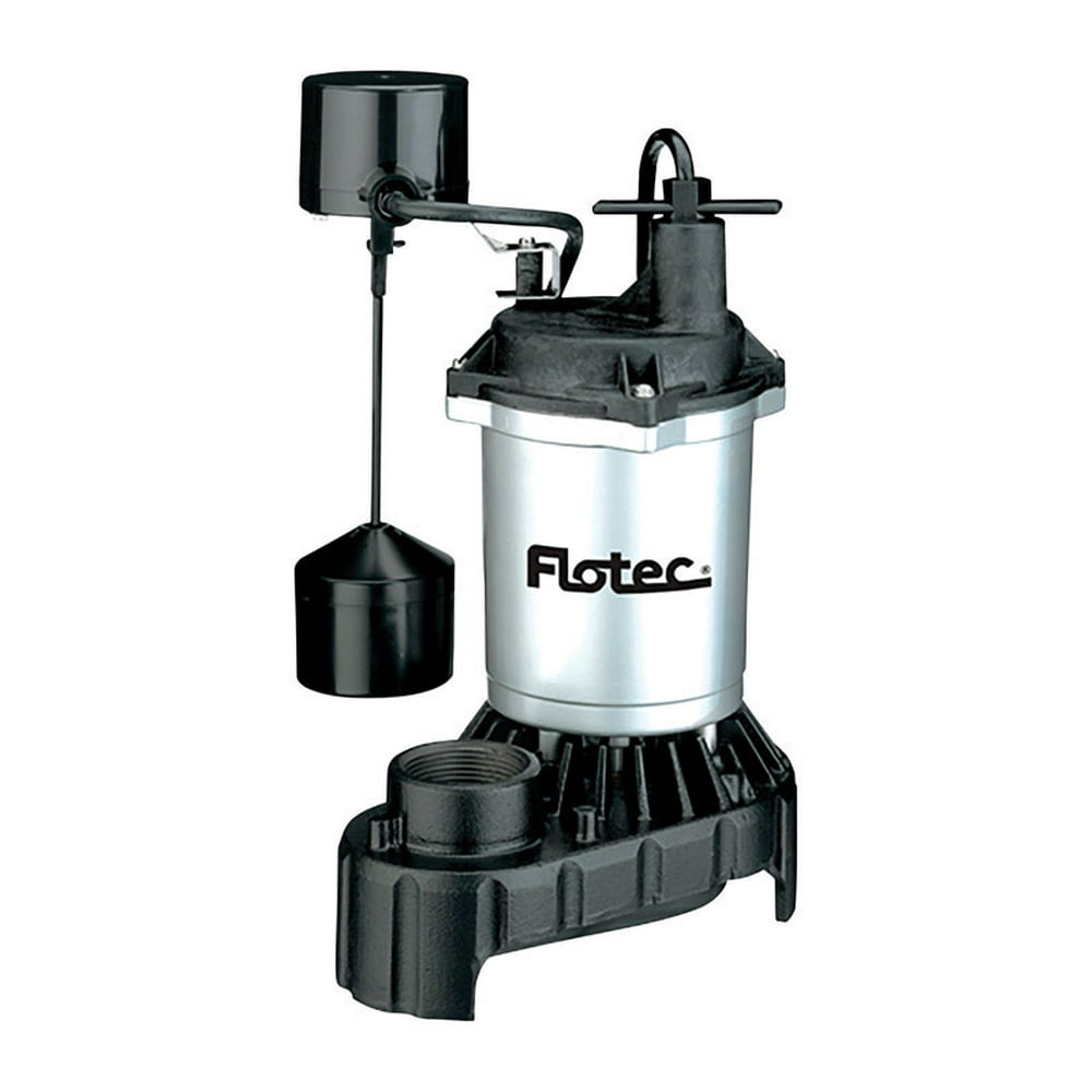 Flotec 1/2 hp 4200 gph Thermoplastic Submersible Sump Pump Walmart