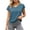 Navy, variant on Tqcoqu Womens Open Back Workout Tops Loose Short Sleeve V-Neck Solid Casual Tops,Army Green Women's S-XXL