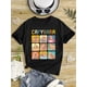 thumbnail image 1 of Girls' Cute Capybara Graphic T-Shirt - 100% Cotton Crew Neck, Casual Summer Top with Fun Illustrated Capybara Designs, Perfect for Spring & Summer, Summer Top | Playful Design | Soft Fabric, 1 of 6