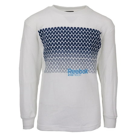 Boys Billabong L/s Shirt - Reebok Boy's Imprinted ZigTech Repeat L/S Thermal T-Shirt